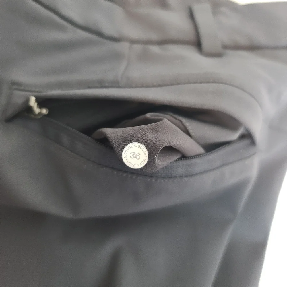Lululemon Commission Pant Classic Warpstreme Gray Size 36 - Picture 5 of 9